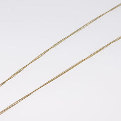 Christian Dior Vintage Logo Round Pendant Necklace Metal and Crystals