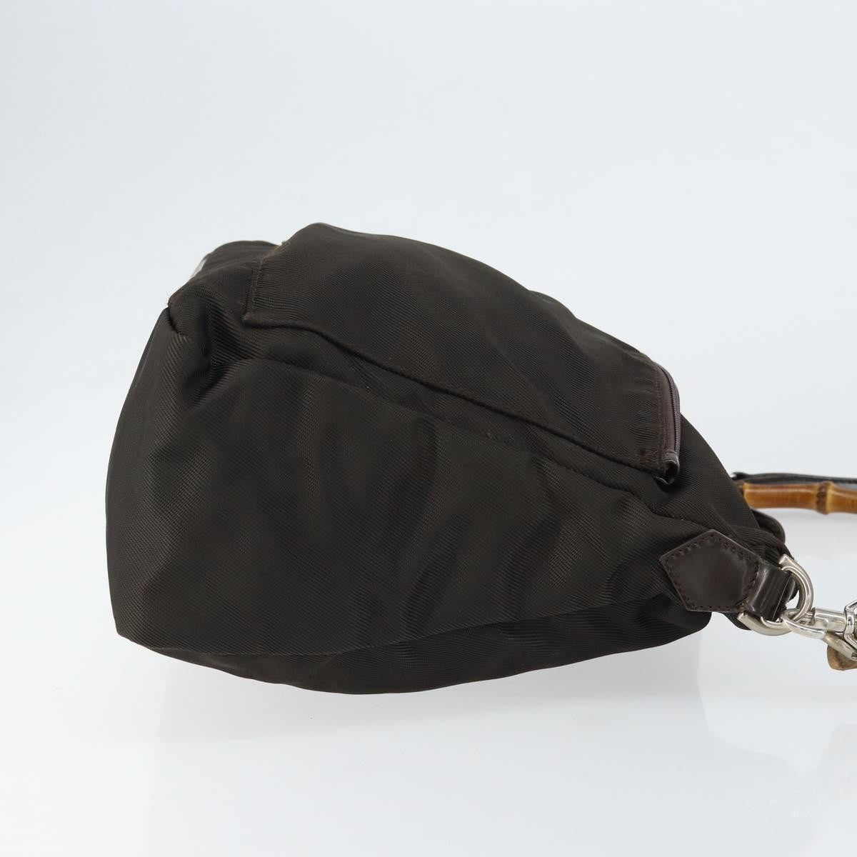 Gucci Vintage Bamboo Handle Bag Nylon