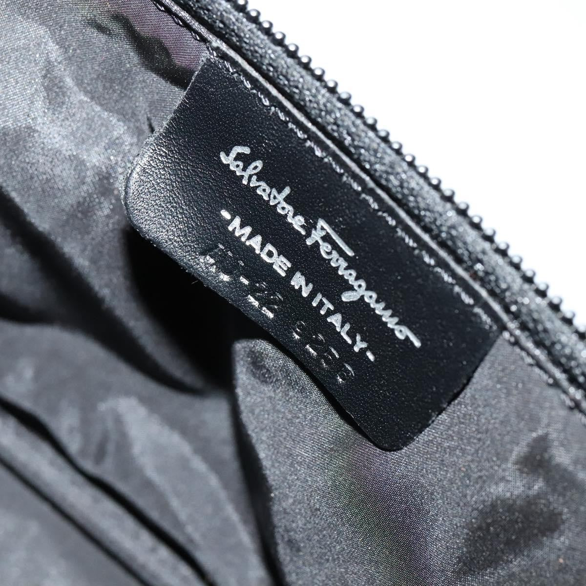 Salvatore Ferragamo Vintage Gancini Pochette Leather