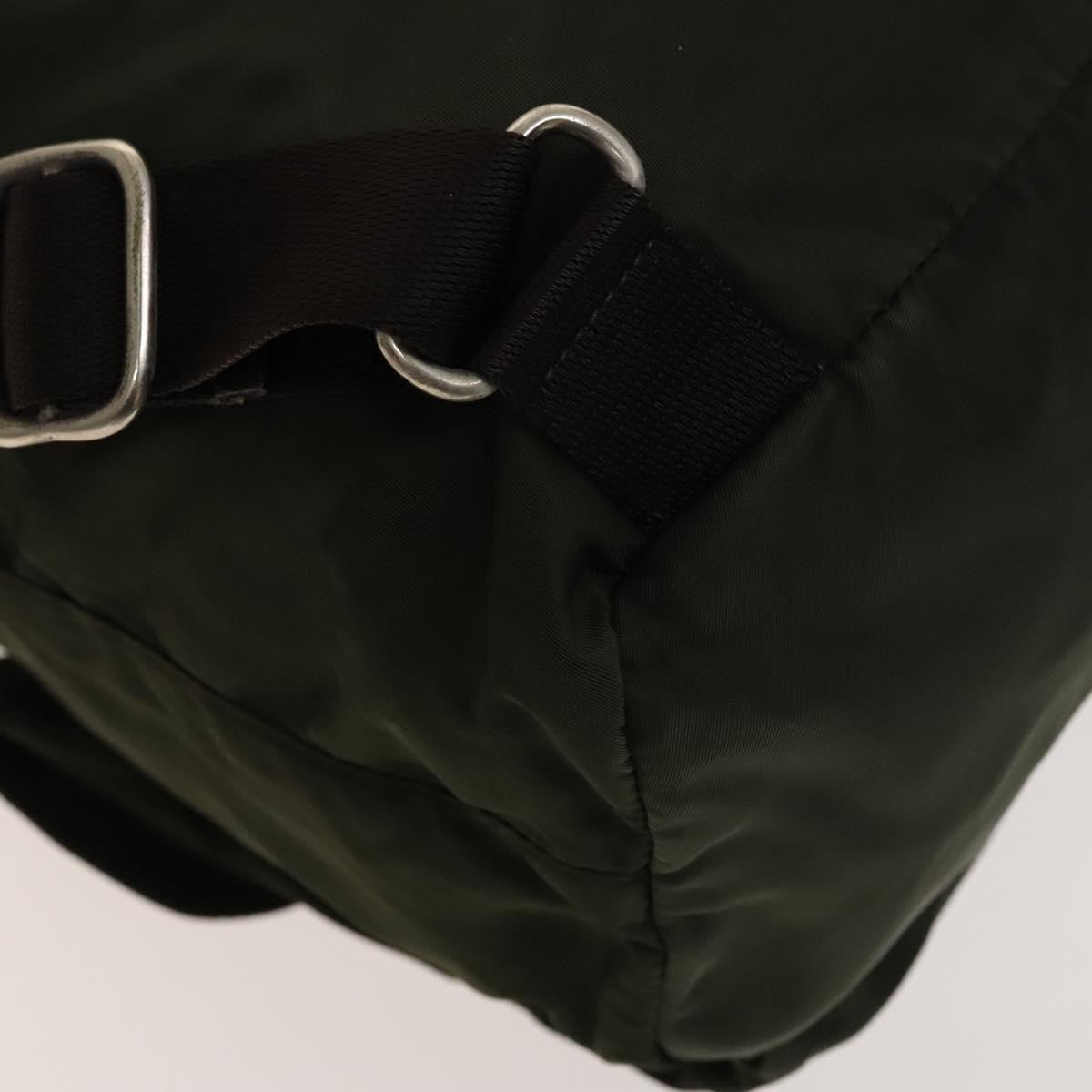 Prada Double Front Pocket Backpack Tessuto