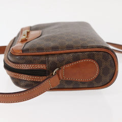 Celine Macadam Shoulder Bag PVC Leather