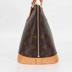 Louis Vuitton Alma Handbag Monogram Canvas