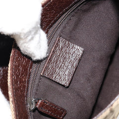 Gucci Buckle Belt Bag GG Canvas