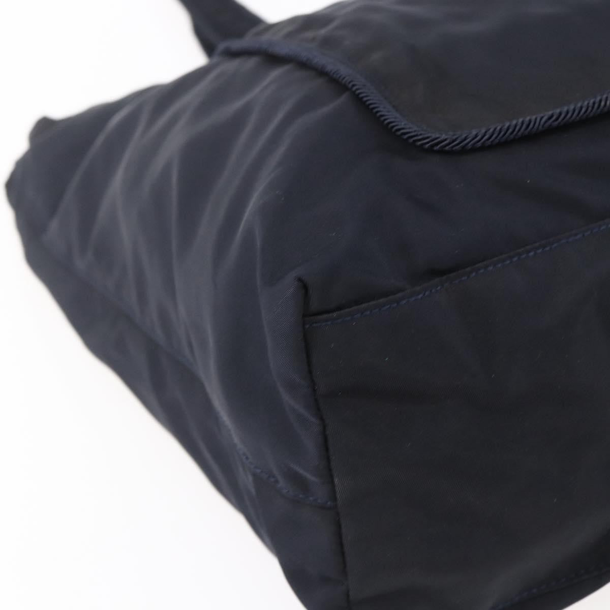 Prada Front Pocket Zip Tote Tessuto