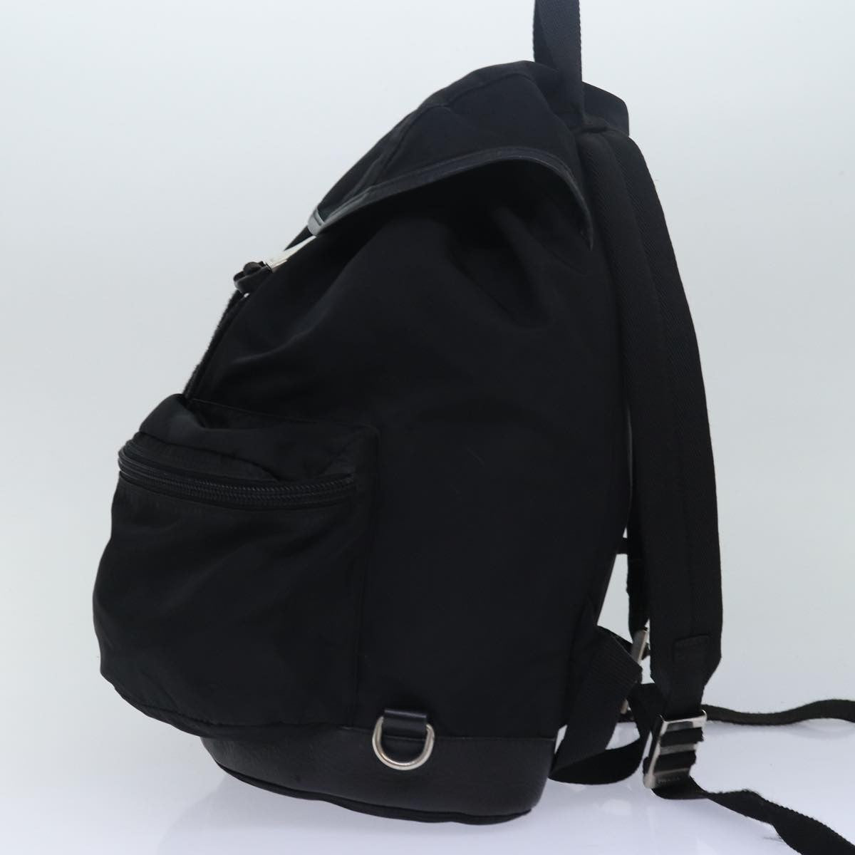 Prada Double Front Pocket Backpack Tessuto