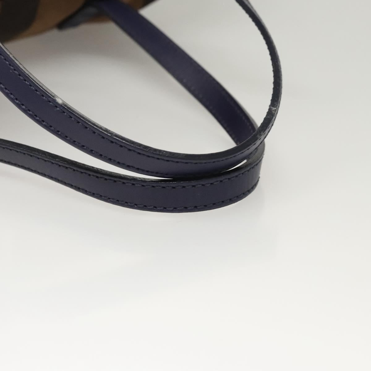 Fendi Pequin 2Bag Canvas and Leather