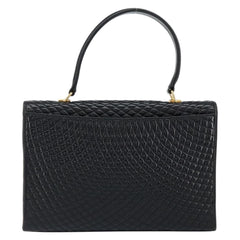 Bally Vintage Handbag Quilted Leather