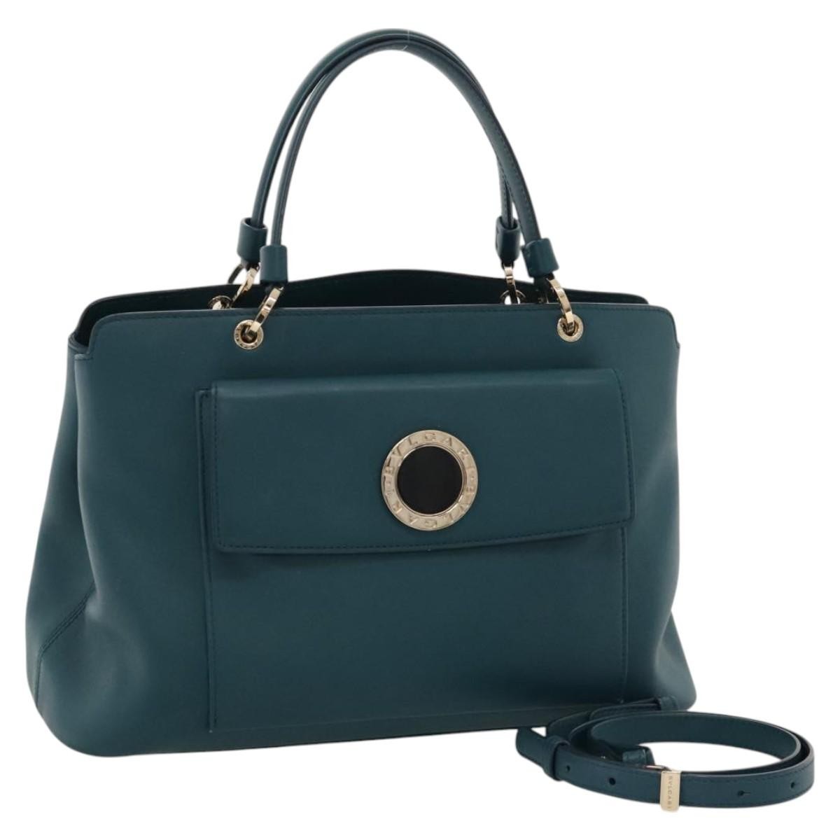 Bvlgari Handbag Leather