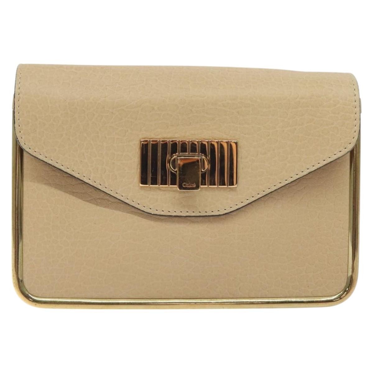 Chloe Sally Shoulder Bag Leather
