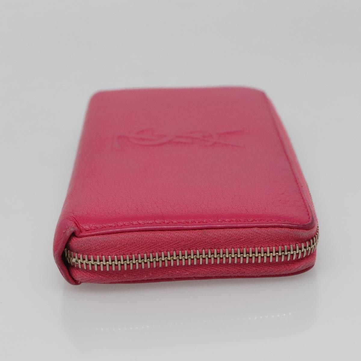 Saint Laurent Zipped Bifold Wallet Leather