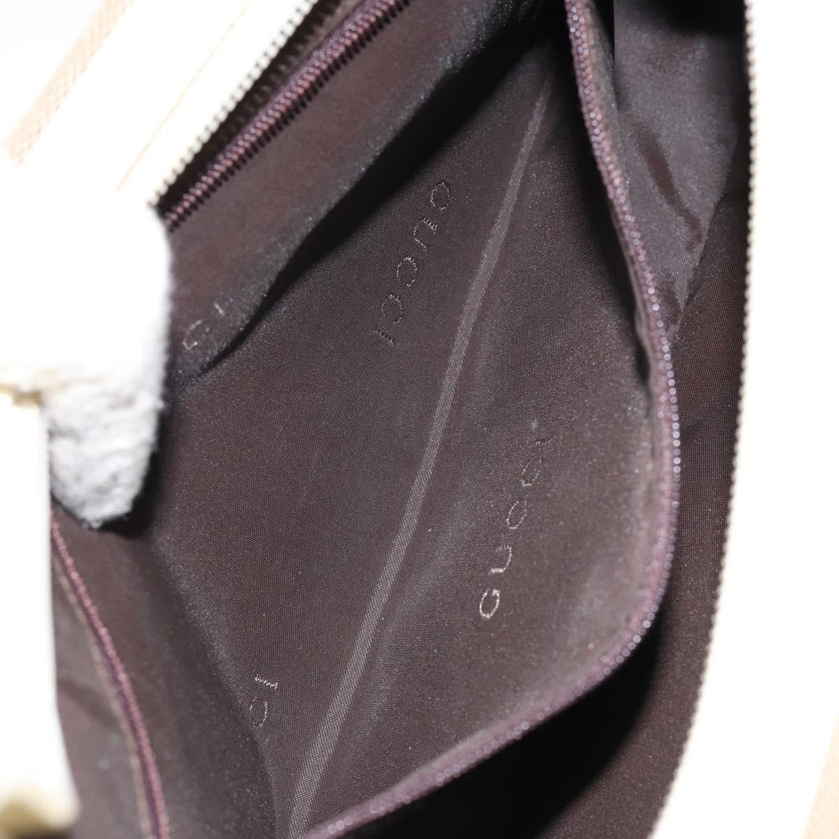 Gucci Vintage Shoulder Bag Canvas