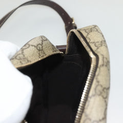 Gucci Front Zip Messenger GG Coated Canvas