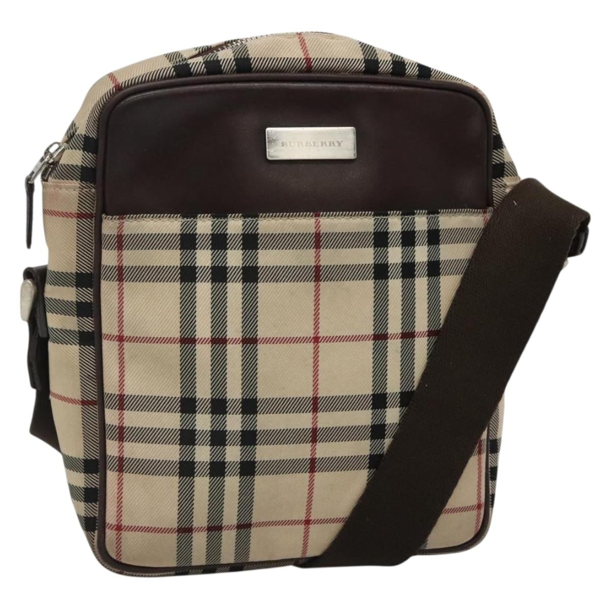 Burberry Zip Messenger Bag Nylon