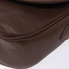 Burberry Flap Shoulder Bag Leather