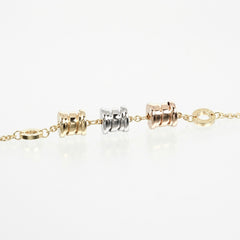 Bvlgari B.Zero1 Three Station Soft Bracelet 18K Tricolor Gold