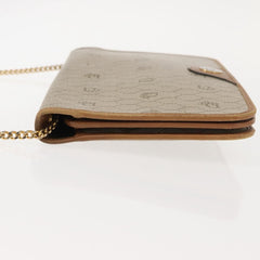 Christian Dior Vintage Honeycomb chain Canvas