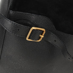 Gucci Vintage Bamboo Backpack Suede