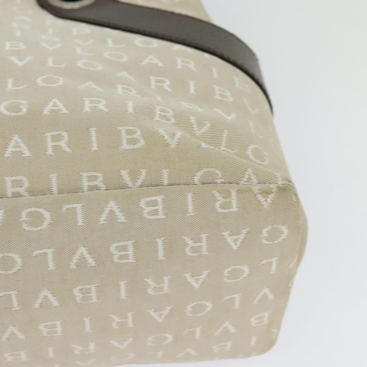 Bvlgari B.Zero1 Logomania Bag Canvas with Leather