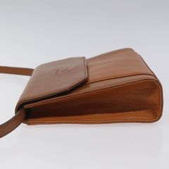 Burberry Vintage Flap Crossbody Bag Leather