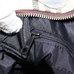 Burberry Nova Check Bowling Bag Canvas