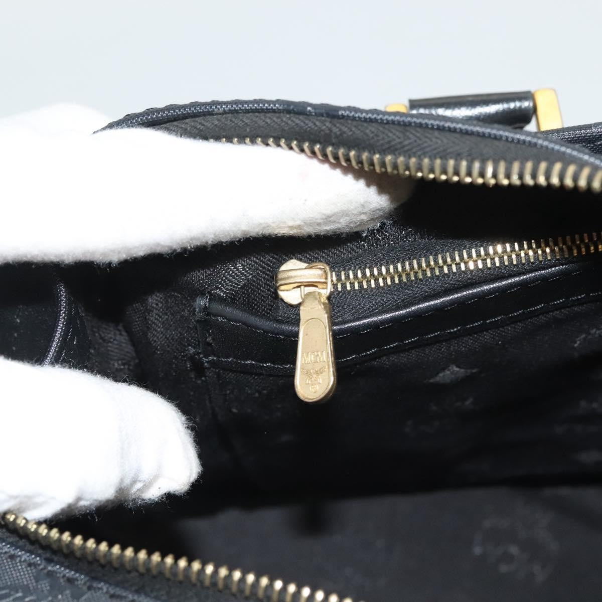 MCM Visetos logogramme Handbag Canvas and Leather