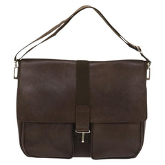 Bvlgari Flap shoulder Bag Leather