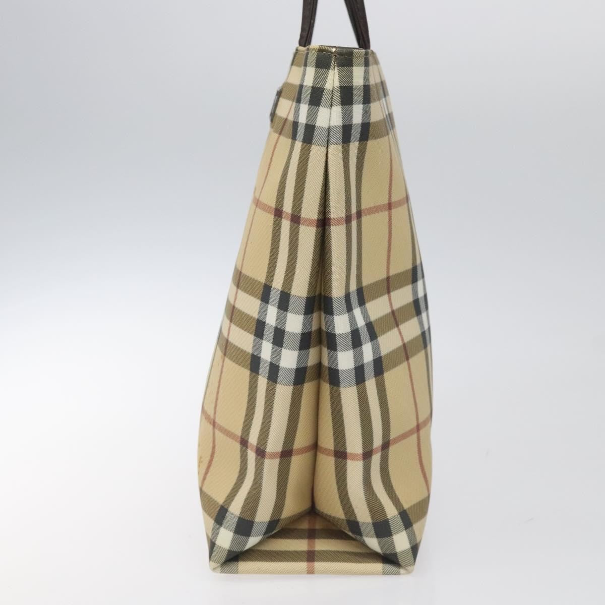Burberry Nova Check Tote canvas check pattern