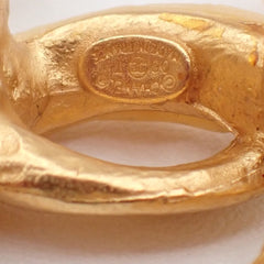 Chanel CC Clip-On Earrings Metal