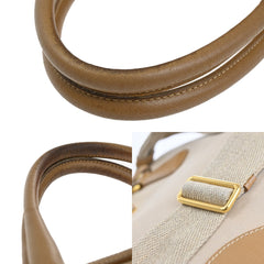 Prada Convertible Tote Canvas and Saffiano Leather