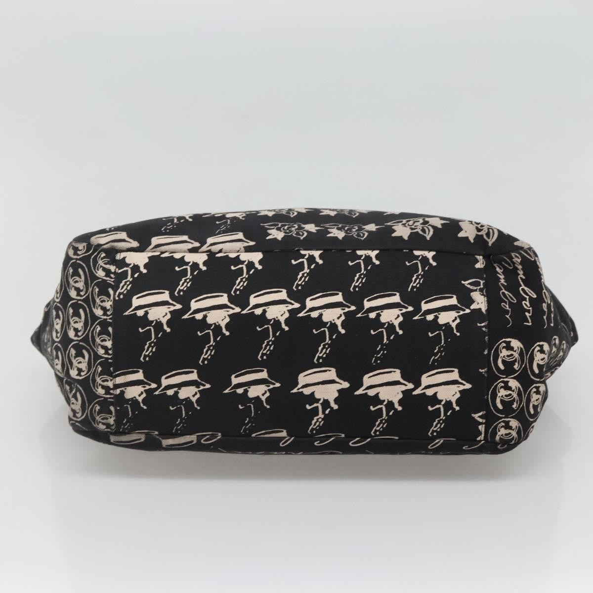 Chanel Resin Tote Printed Canvas