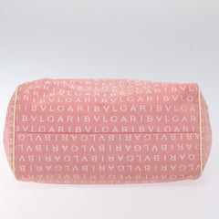 Bvlgari B.Zero1 Logomania Bag Canvas with Leather