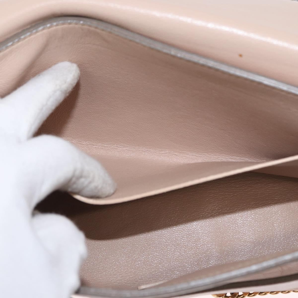 Chloe Elle Chain Clutch Leather