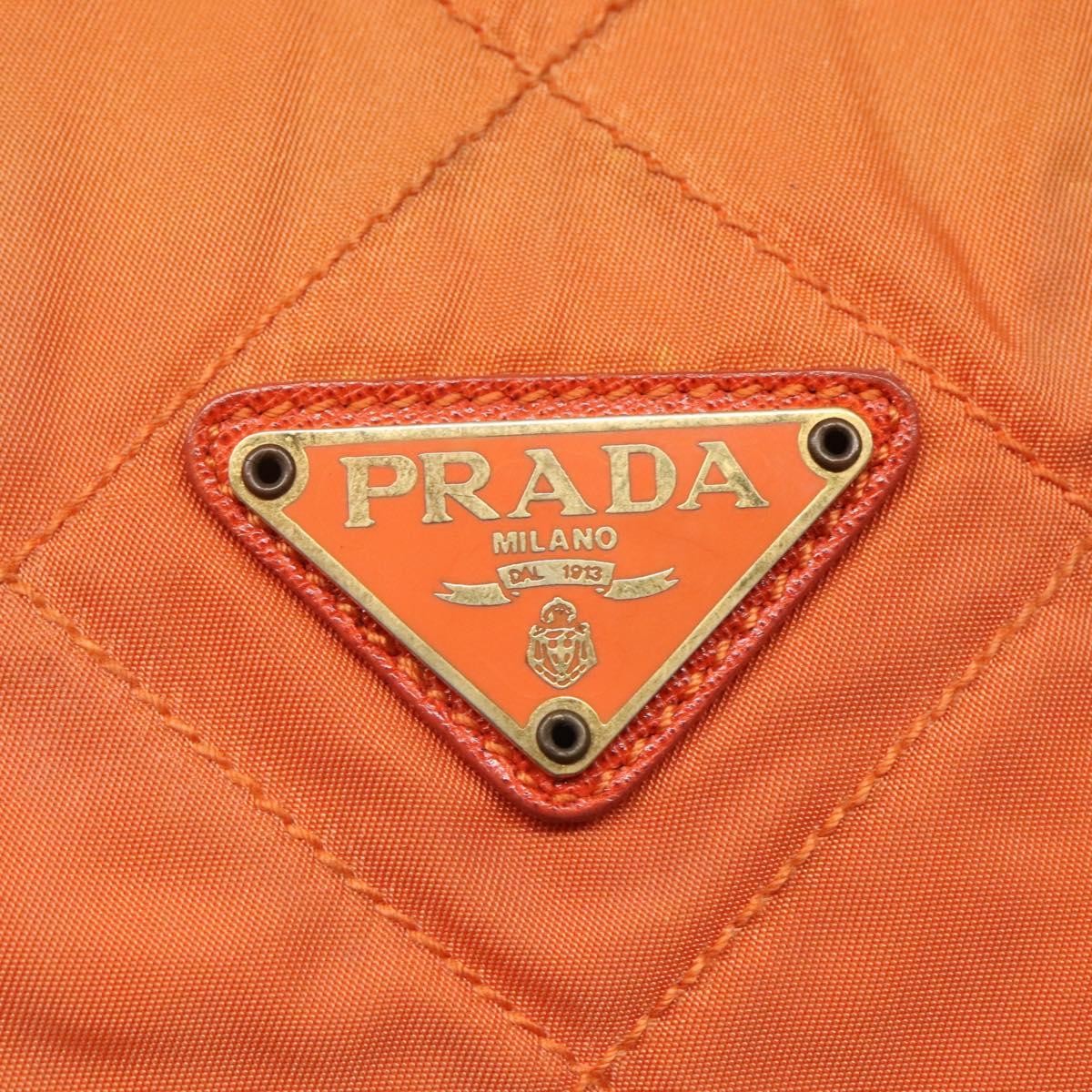 Prada Chain Shoulder Bag Quilted Tessuto