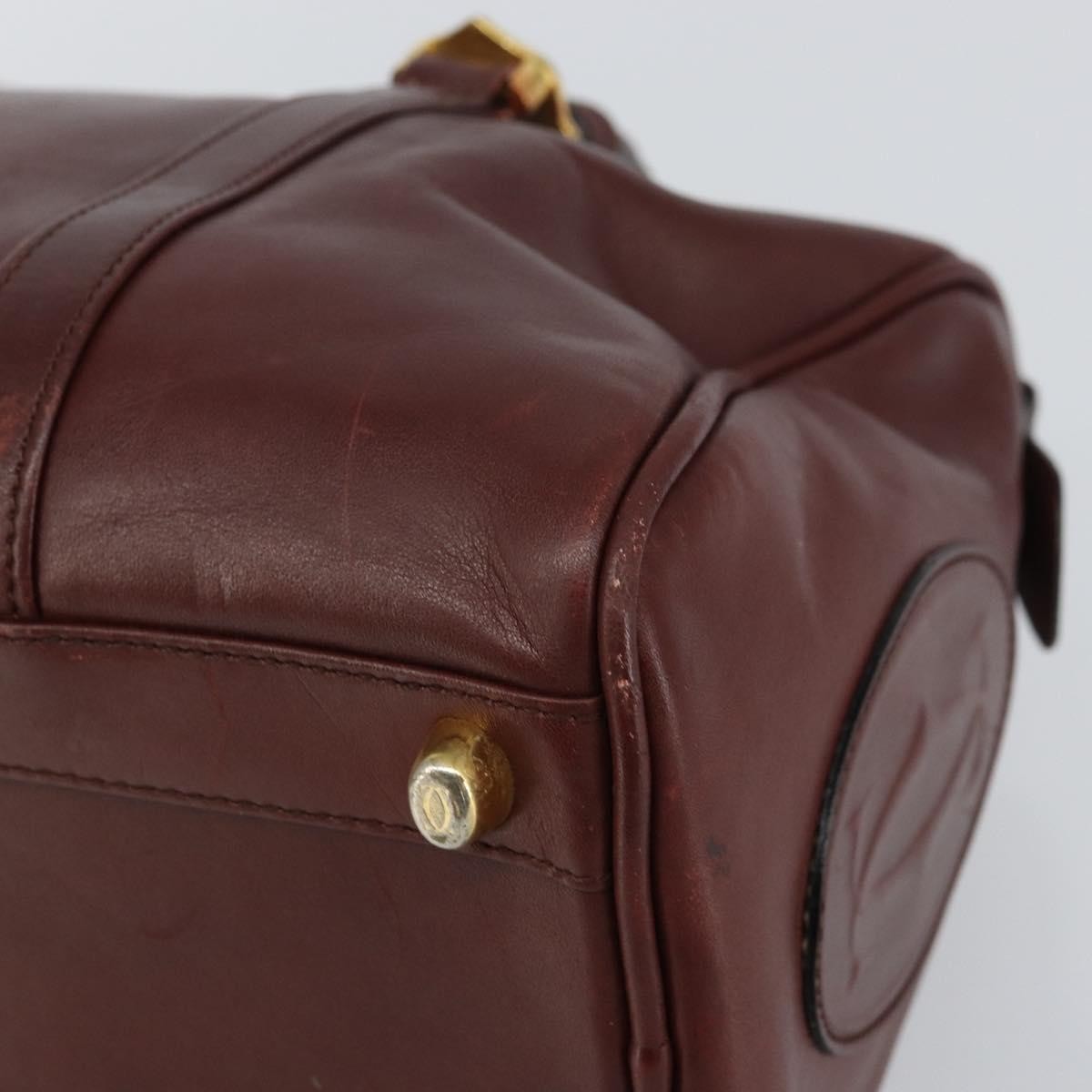 cartier Must de Cartier Boston bag Leather