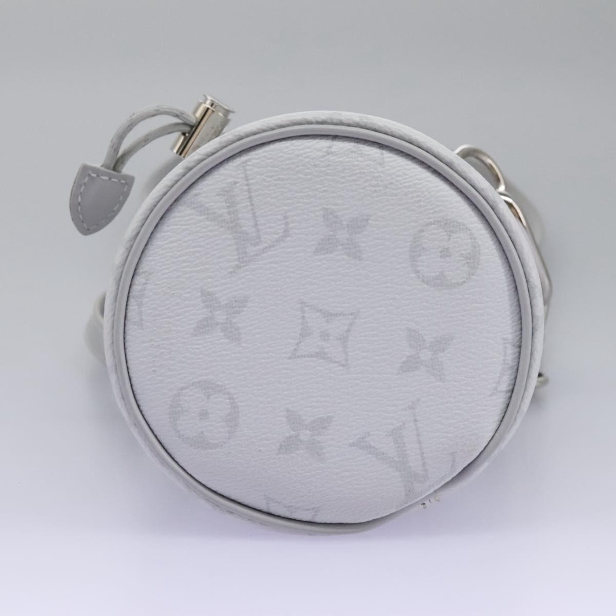 Louis Vuitton Chalk Nano Bag Limited Edition Logo Story Monogram Canvas
