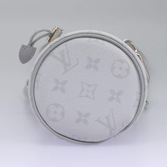 Louis Vuitton Chalk Nano Bag Limited Edition Logo Story Monogram Canvas