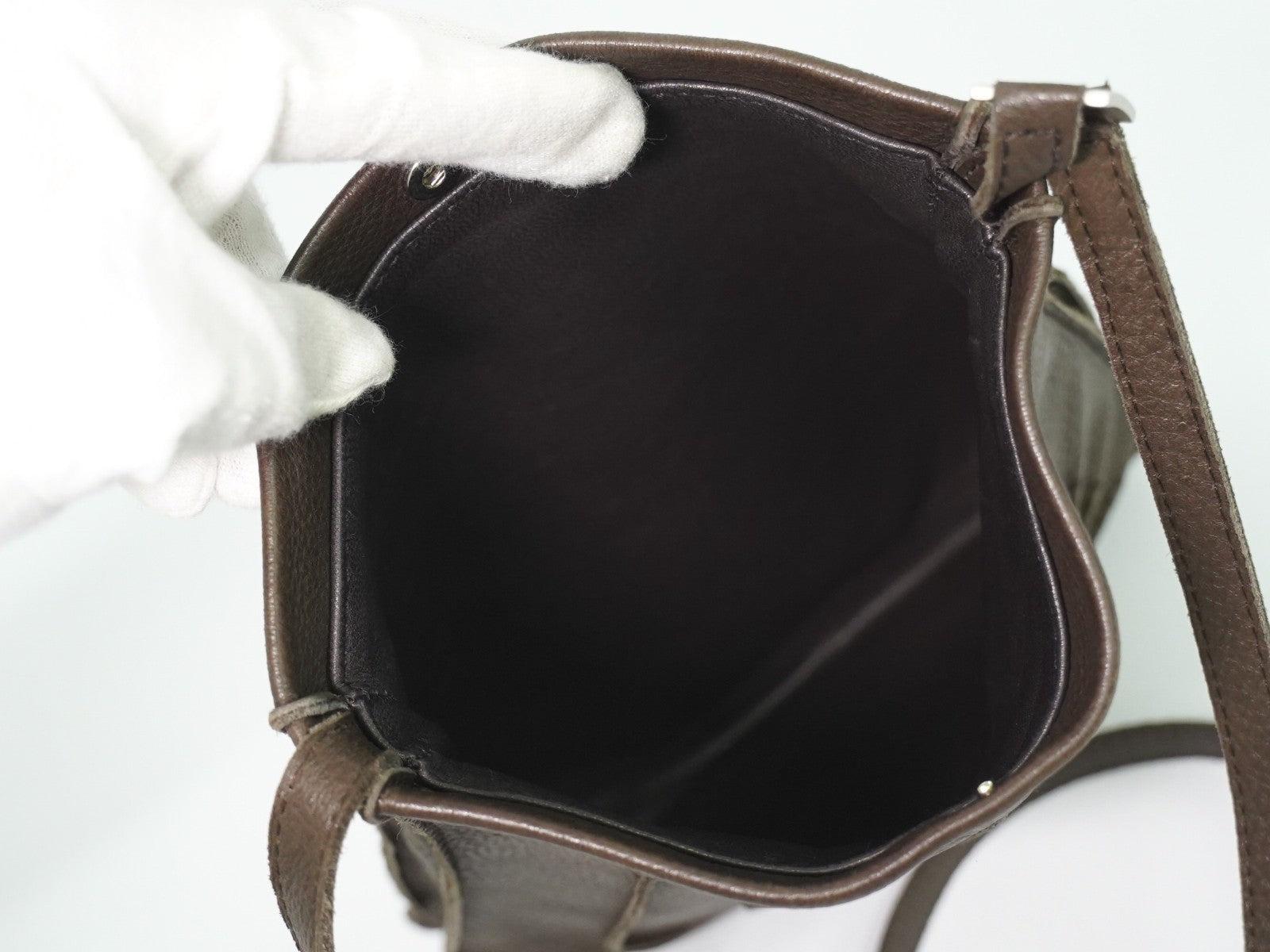 Hermes Toudou Messenger Bag Leather