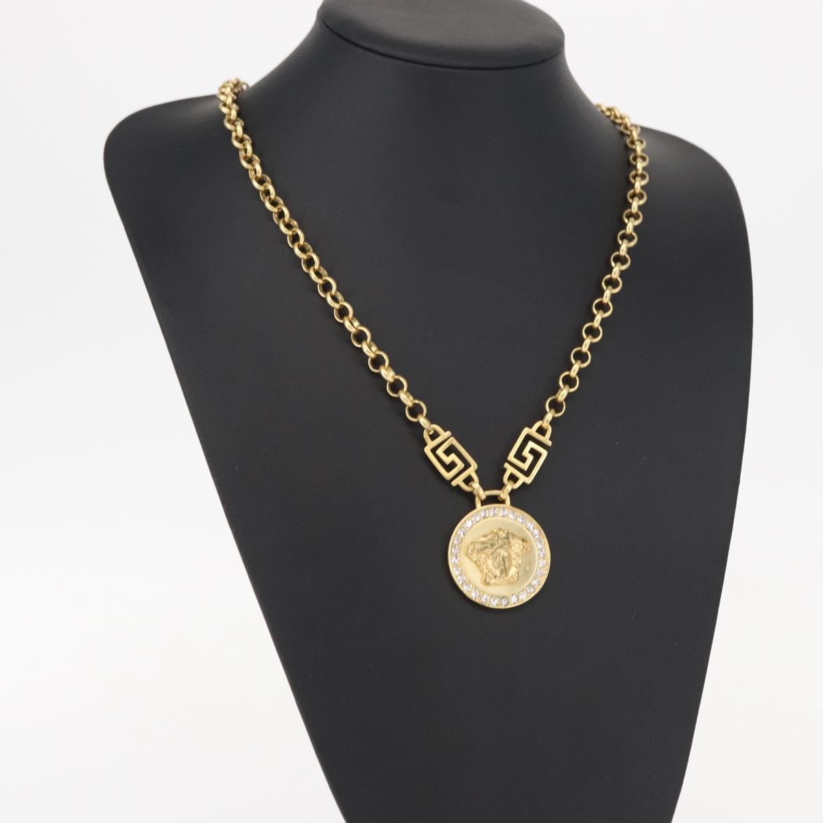 Versace Medusa Pendant Necklace Metal