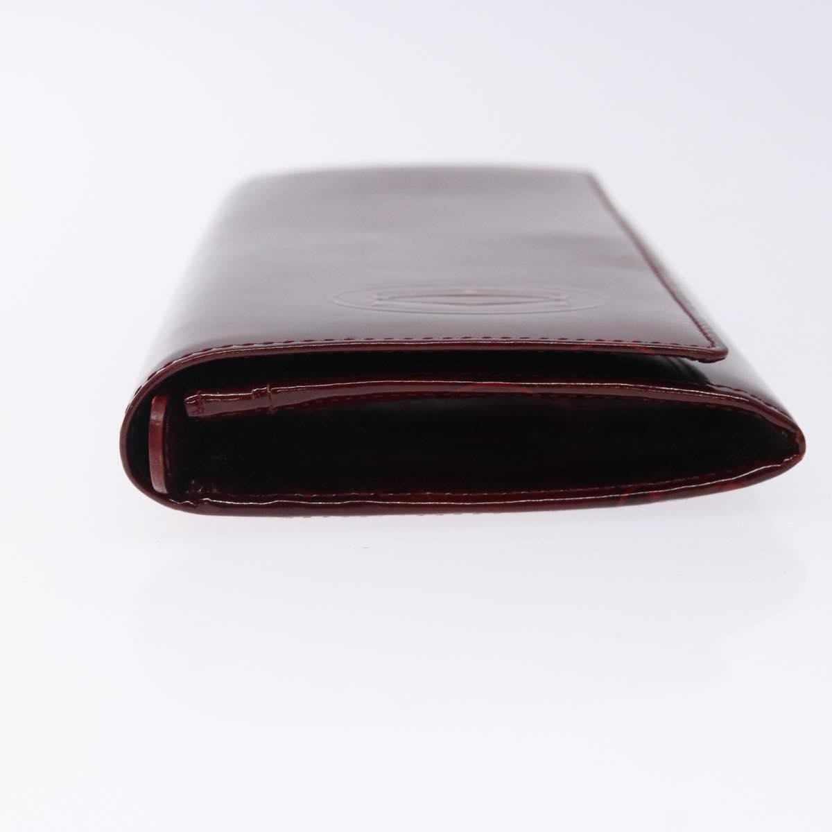 Cartier Happy Birthday Long Wallet Patent leather
