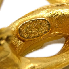 Chanel CC Clip-On Earrings Metal