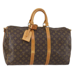 Louis Vuitton Keepall Bandouliere Bag Monogram Canvas