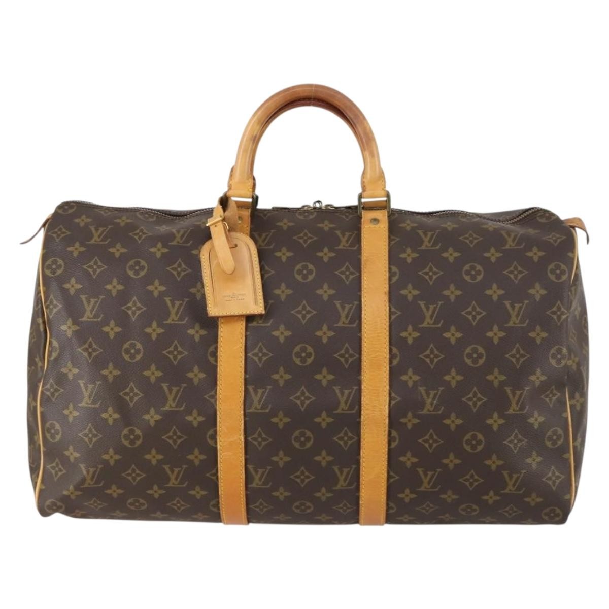 Louis Vuitton Keepall Bag Monogram Canvas