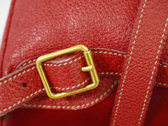 Gucci Vintage Bamboo Backpack Suede