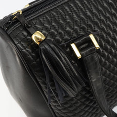 Bally Vintage Handbag Quilted Leather