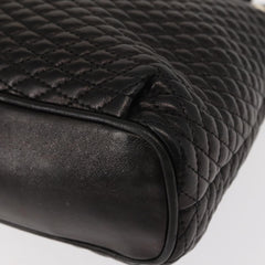 Bally Vintage Chain Shoulder Bag Quilted Leather