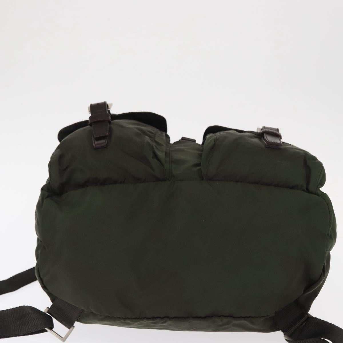 Prada Double Front Pocket Backpack Tessuto
