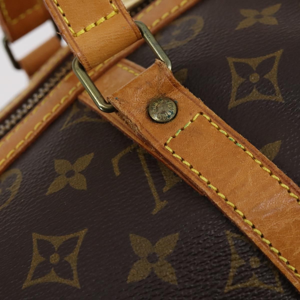 Louis Vuitton Sac Souple Handbag Monogram Canvas