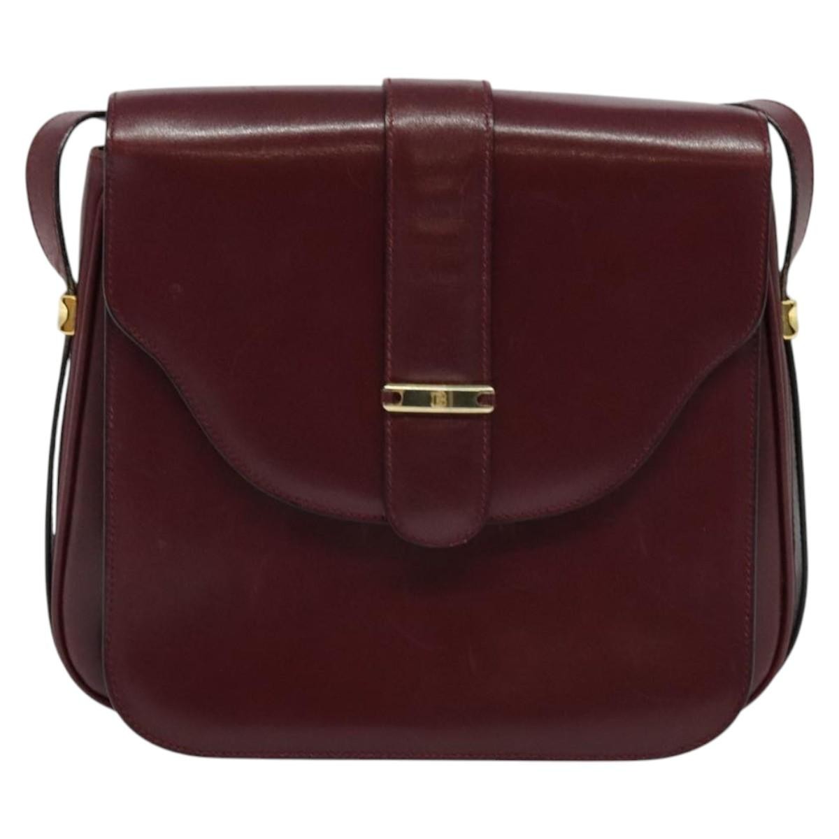 Bally Vintage Shoulder Bag Leather