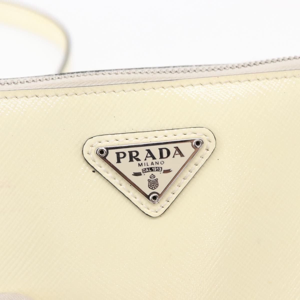 Prada Chain Crossbody Bag Vernice Saffiano Leather