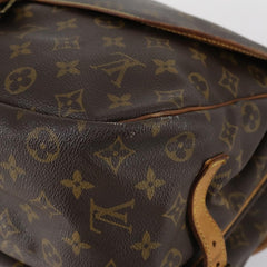 Louis Vuitton Saumur Handbag Monogram Canvas